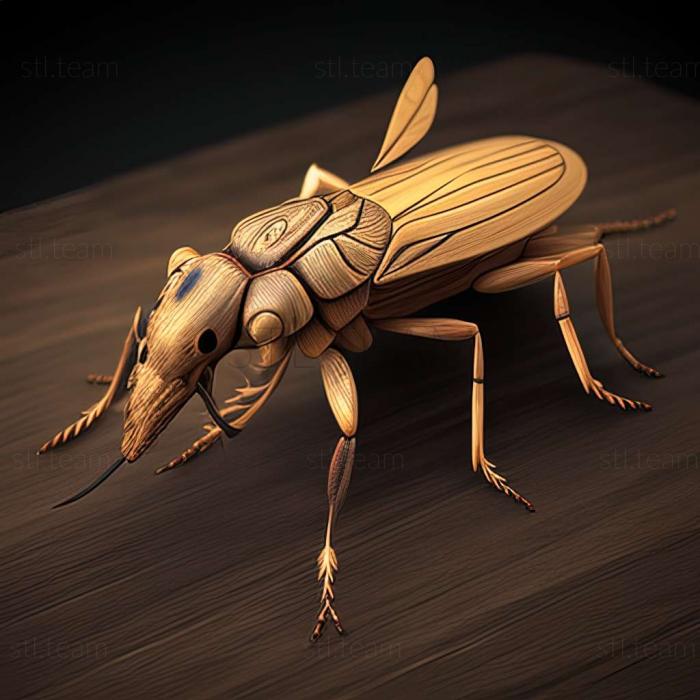 3D model Rhagionemestriidae (STL)